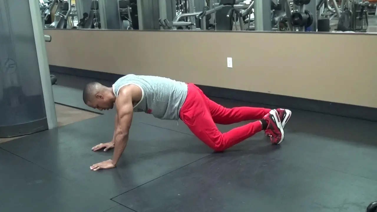 Double knee pushups tutorial